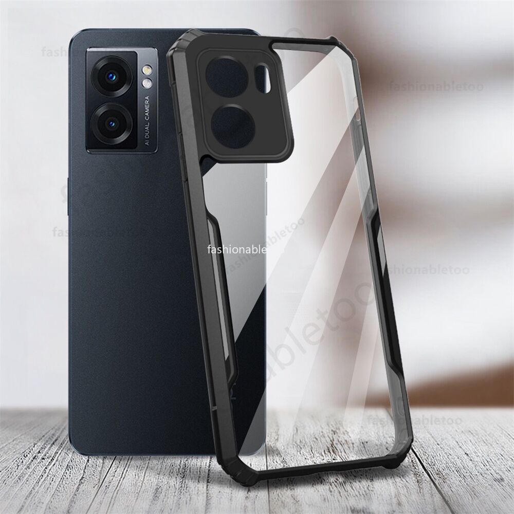 tzmar%20for%20Oppo%20A57%205G%20Silicone%20Transparent%20Phone%20Case%20Acrylic%20Shockproof%20Bumper%20Soft%20TPU%20Back%20Cover%20-%20Image%206