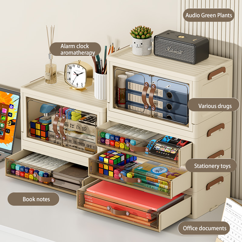 IMELON quả tặng miễn phí TOÀN CỬA HÀNG tủ đựng đồ mini kệ decor bàn học Hộp đựng văn phòng phẩm, khu ký túc xá sinh viên, tủ để bàn, kệ nhựa dung tích lớn kiểu ngăn kéo đa năng