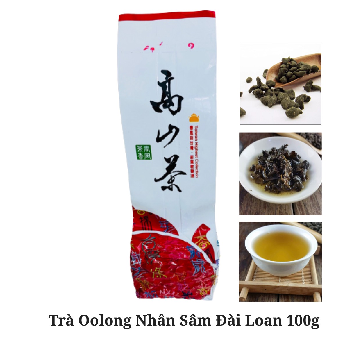 [Hcm]Oolong Tea with Taiwan Ginseng 100g