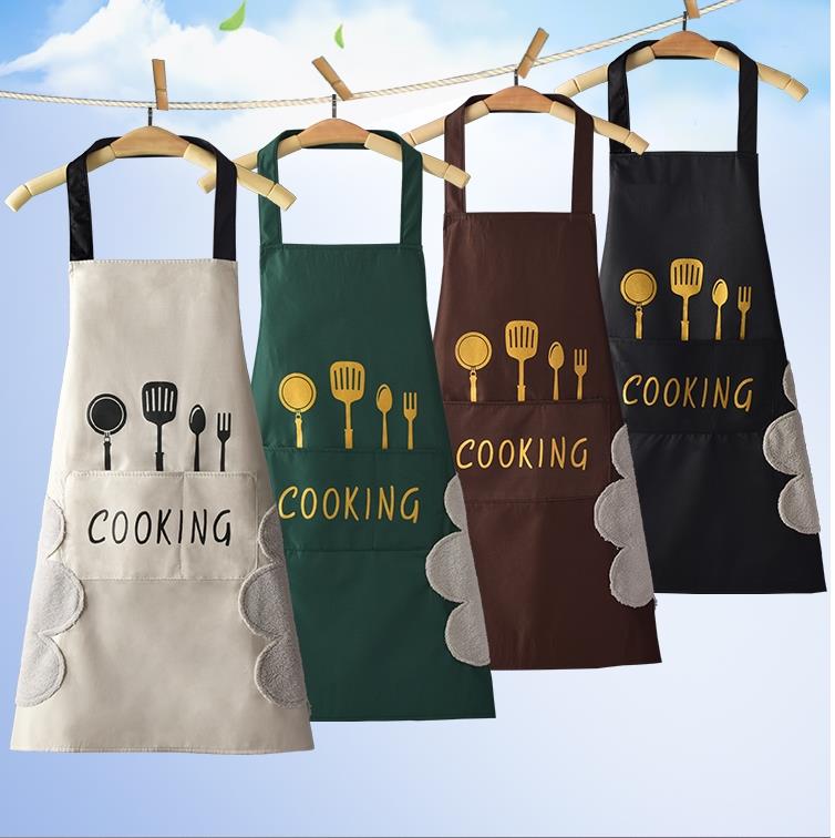 Tạp Dề Chống Thấm Nước Họa Tiết Cooking