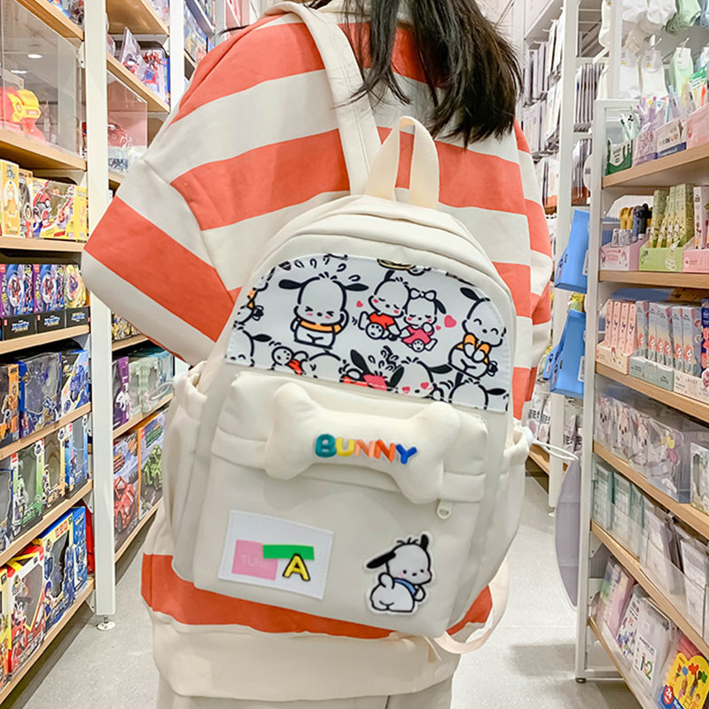 IQANGEL school bag cute pacha dog backpack school backpack