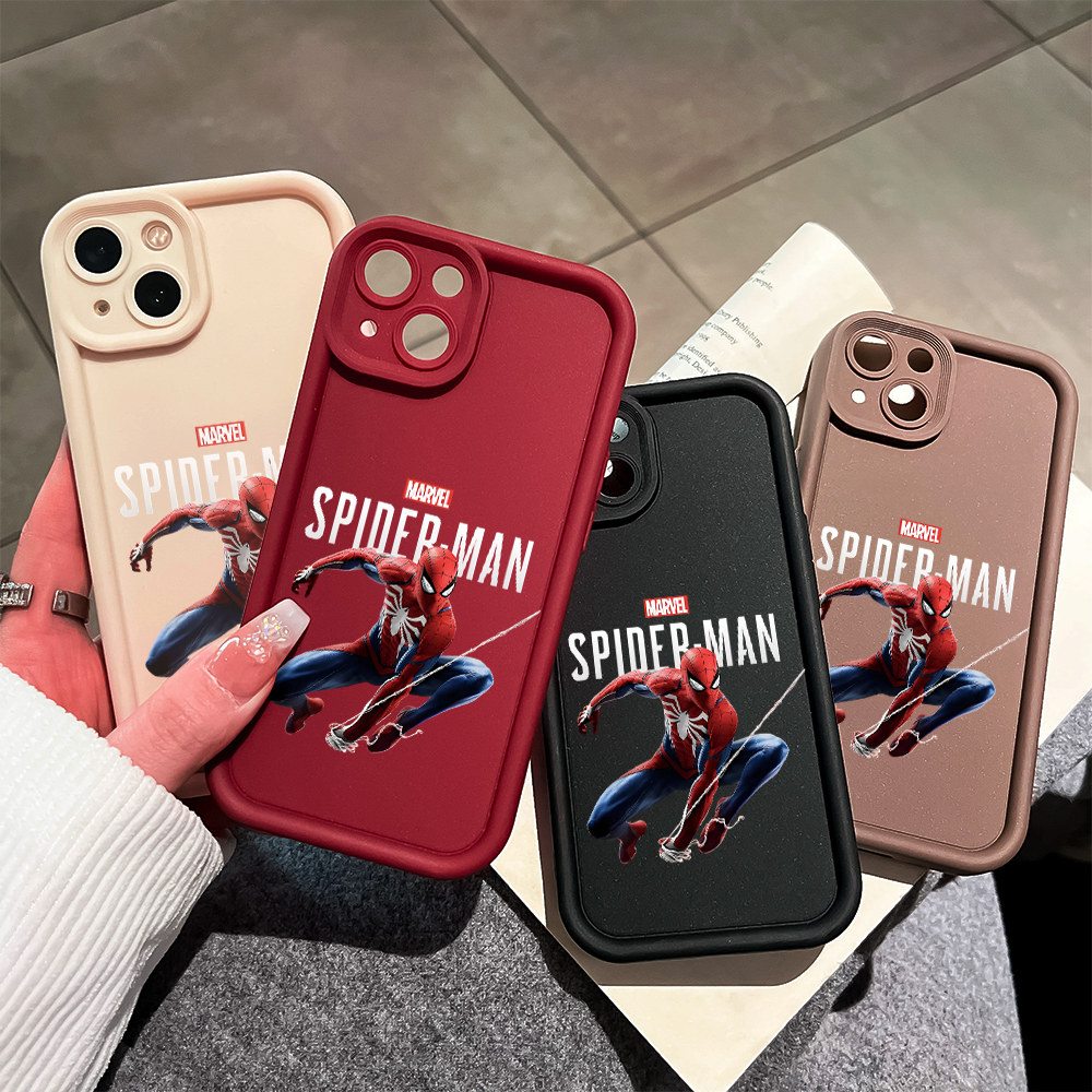 UCUC%20for%20Tecno%20Spark%2010%2010C%20Back%20Cover%20Cool%20Spider%20Man%20Soft%20Silicone%20Square%20Ladder%20Phone%20Case%20-%20Image%203