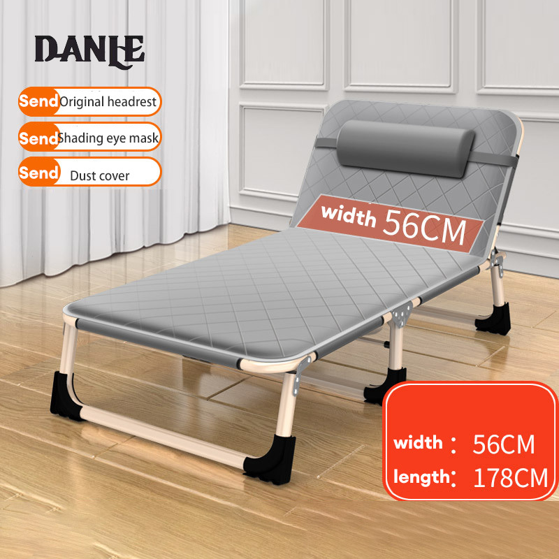 DANLE Gấp Trường Thịnh, giường dân sinh, giường văn phòng, giường nghỉ trưa, giường gấp ngủ trưa, giường dã ngoại di động đơn giản