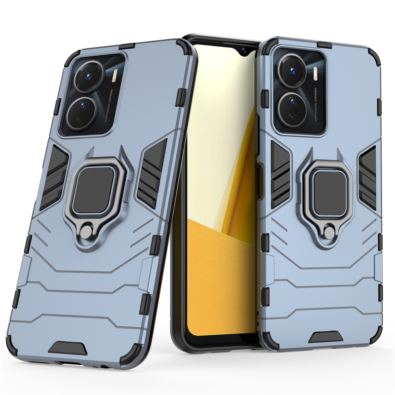 TAHANgTA Hot Sale New style For Vivo Y16 Case For Vivo Y16 Cover Anti-knock Hard Armor Magnetic Phone Bumper Shockproof Full Cover For Vivo Y 16 Y16 Fundas. 
