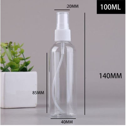 50 chai xịt phun sương 5ml / 10ml / 15ml / 20ml / 30ml / 50ml / 100ml - chai lọ nhựa chiết mỹ phẩm , nước hoa du lịch