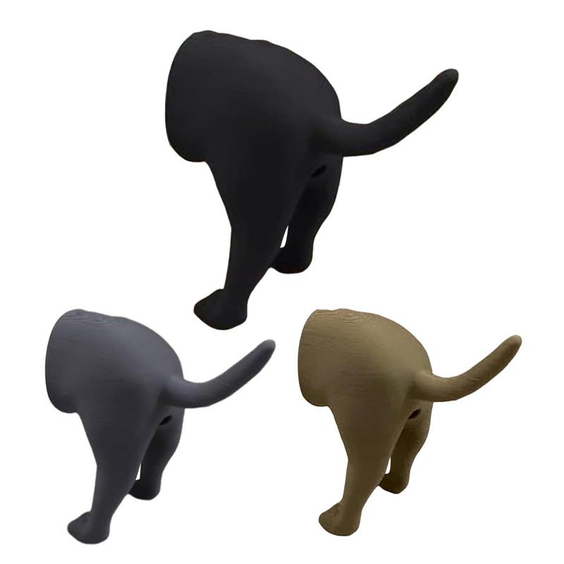 Creative Funny Toothpaste Squeezer Pooping Dog Butt Toothpaste Topper Home Toothpaste Holder Toothpaste Dispenser for Kid Gift