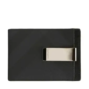 burberry london leather card case