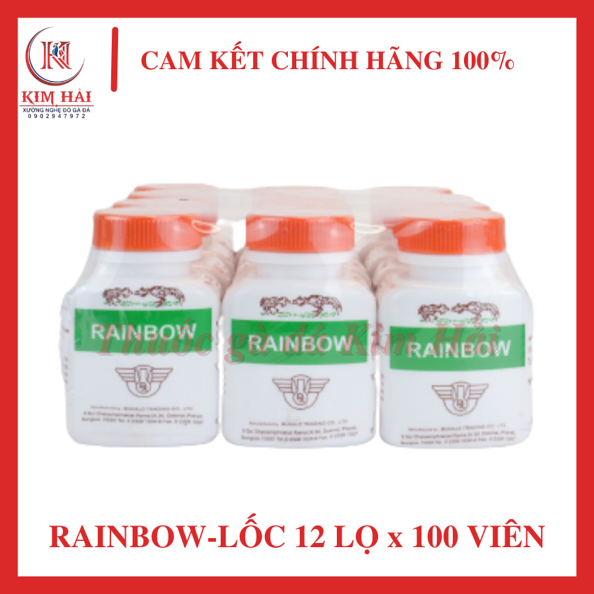 Tăng Cơ Bắp Rainbow-thuốc gà đá-nuôi tăng cơ,phát triển khung hình cho gà tơ.