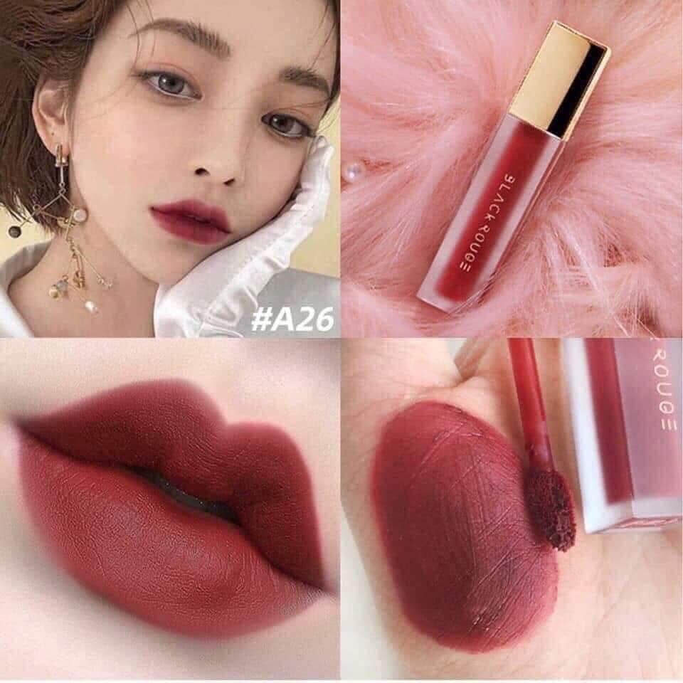 Son Black Rouge A26 màu đỏ nâu
