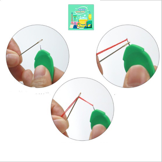 Smart household needles, threads. Thread at needle easily. Sewing needle threads guide
