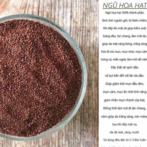 [HCM]Ngũ Hoa Hạt mát da ngừa nụm (50G~100G)