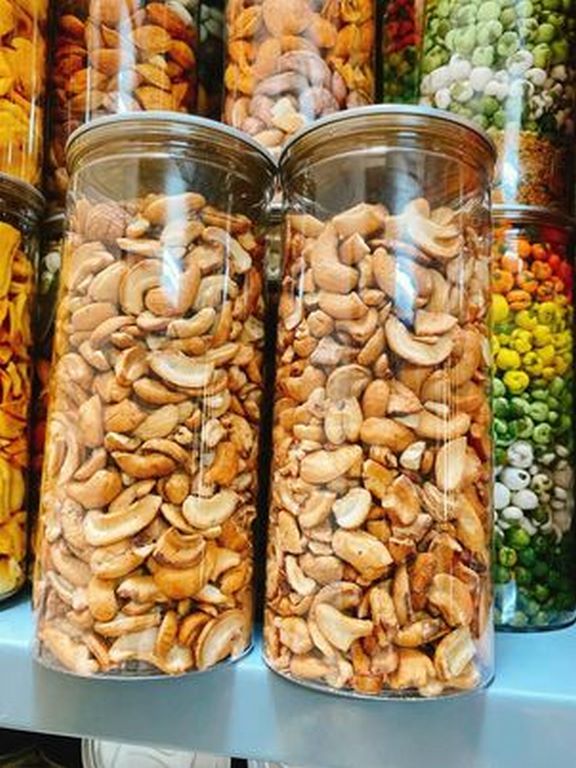 Hạt Điều Bể Lon Pet 500G - Loại Ngon