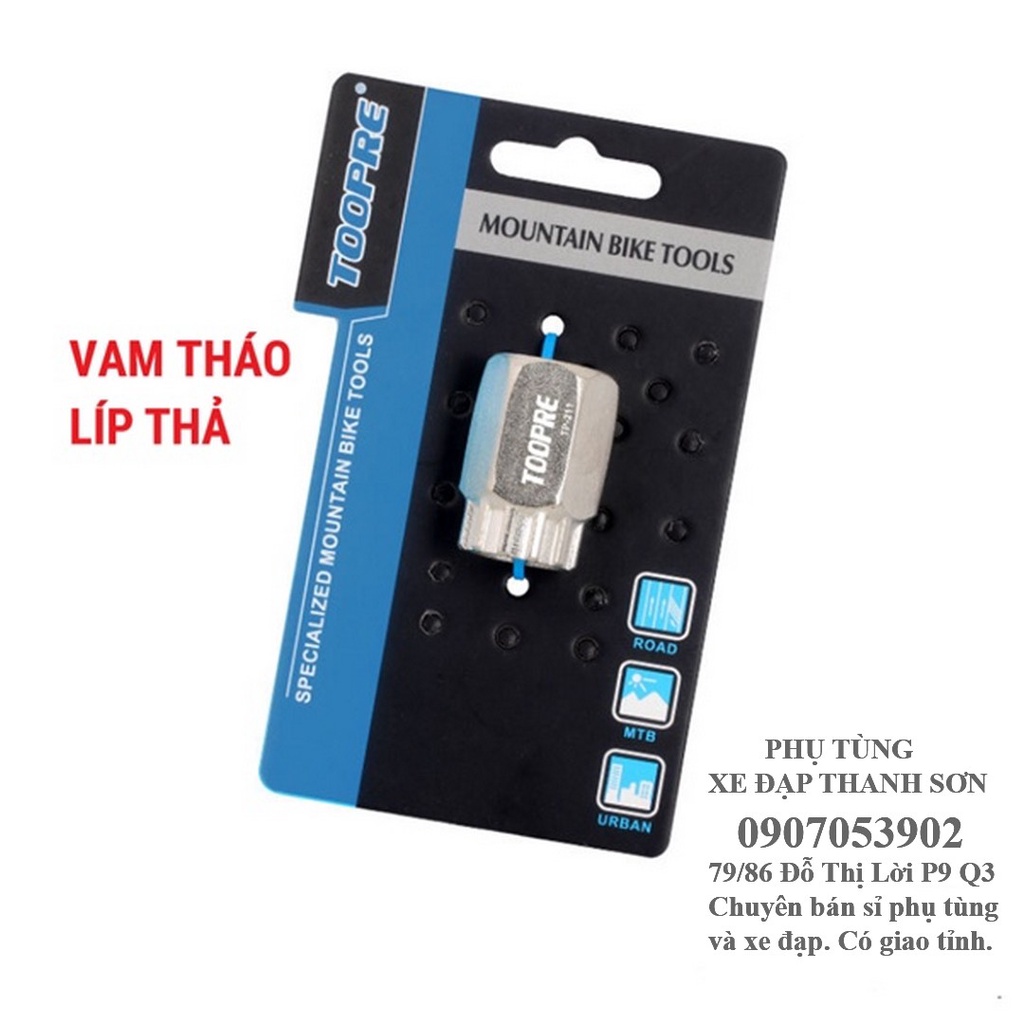 5p Dụng cụ tháo líp vặn xe đạp Toopre