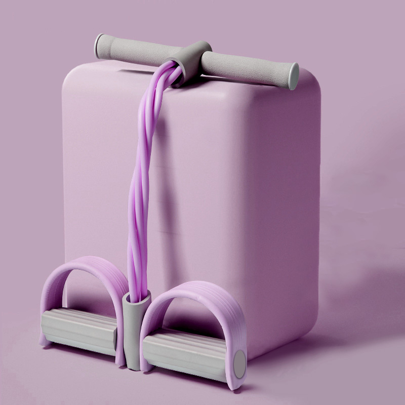 【CAMPOUT】Multi-functional pedal puller, sit-up aid, home slimming belly yoga pedal pull, rope