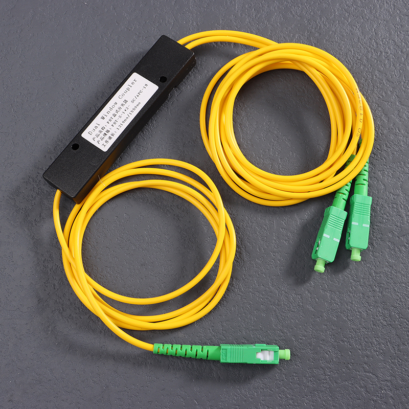1Pc 1x2 FTTH Fiber Optic Splitter 1 Point 2 Fiber Optic Splitter Box ...