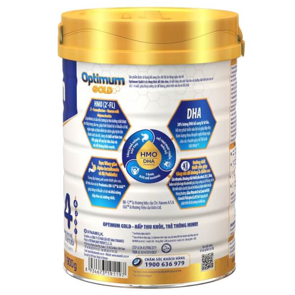 SỮA BỘT OPTIMUM GOLD 4 - CHO TRẺ TỪ 2 ĐẾN 6 TUỔI date (6/2024)