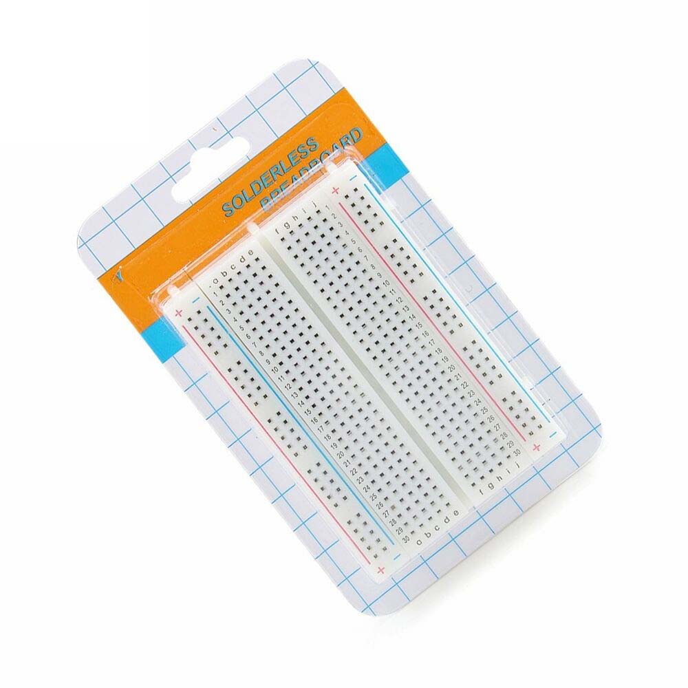 LTMGZ trắng DIY Kiểm tra Protoboard 8,5 x 5,5cm Bảng mạch Đối với arduino Breadboard Bảng bánh mì Thử nghiệm điện tử PCB