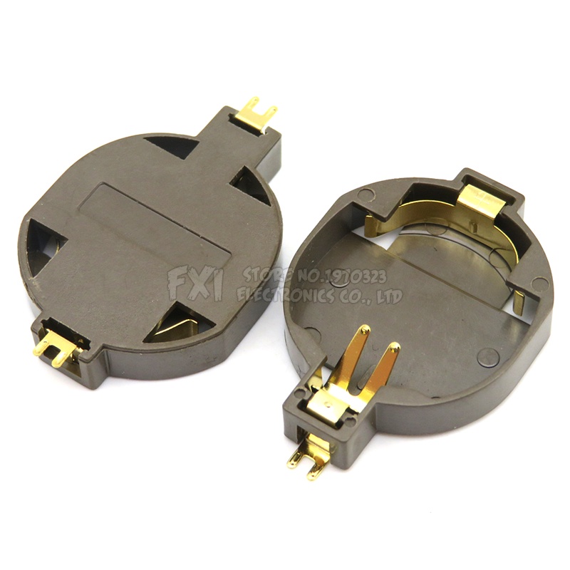 5pcs bs-2 bs-6 bs-8 bs-10 3v cr2025 cr2032 button battery ibuw socket holder battery storage box 2025 2032 battery organizer integrated circuit
