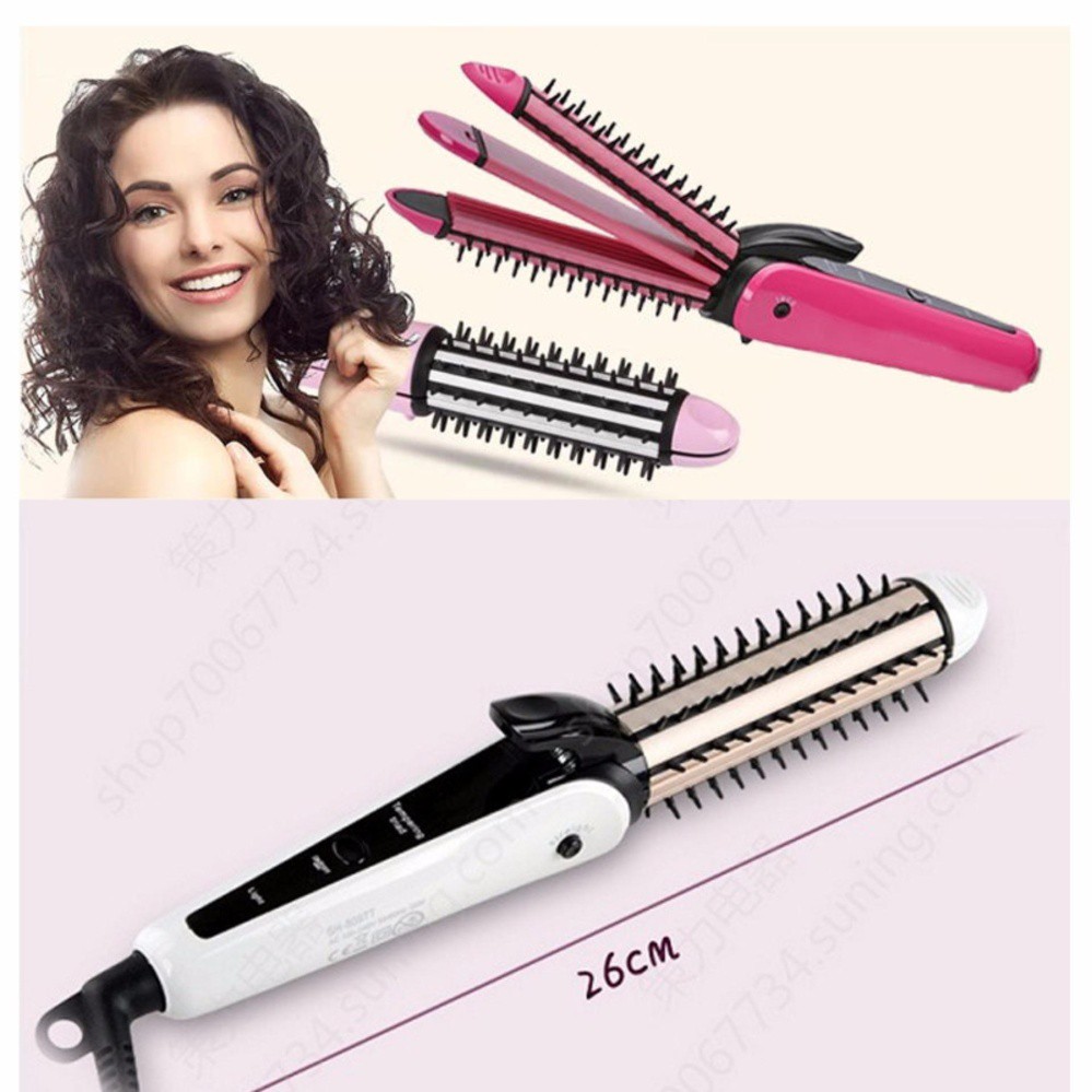 Máy ép, uốn, dập xù 3 trong 1 Nova bảo hành 3 tháng