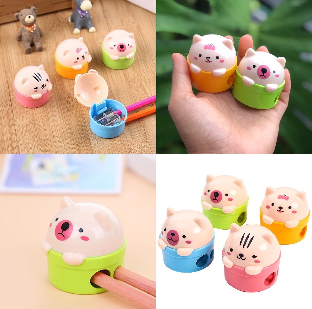Gọt chuốt bút chì hình động vật đáng yêu
