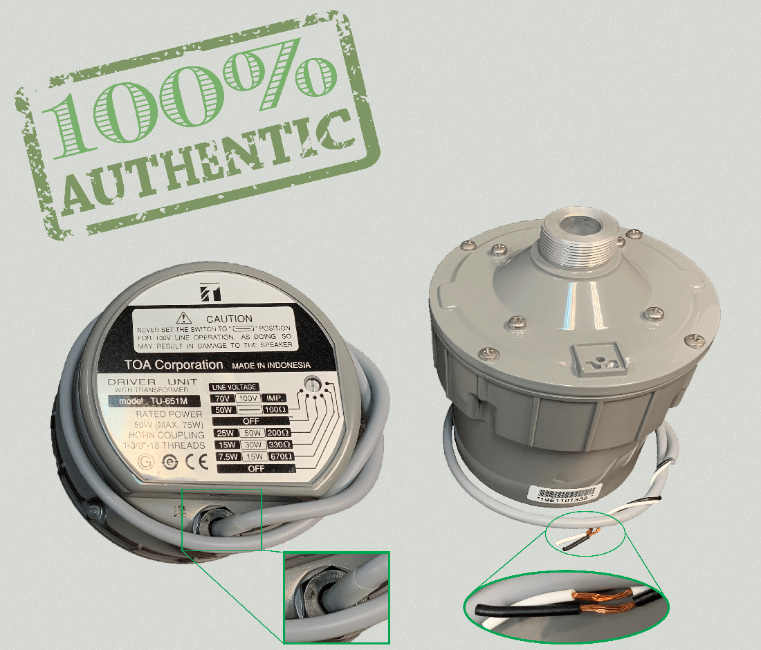Củ loa 50W TOA TU-651