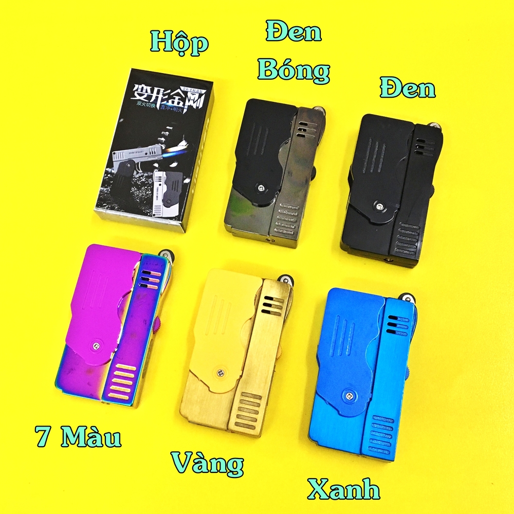 BẬT LỬA 2IN1 2 LỬA (LỬA NGỌN VÀ LỬA HOẢ TIỄN) - (XÀI GAS)