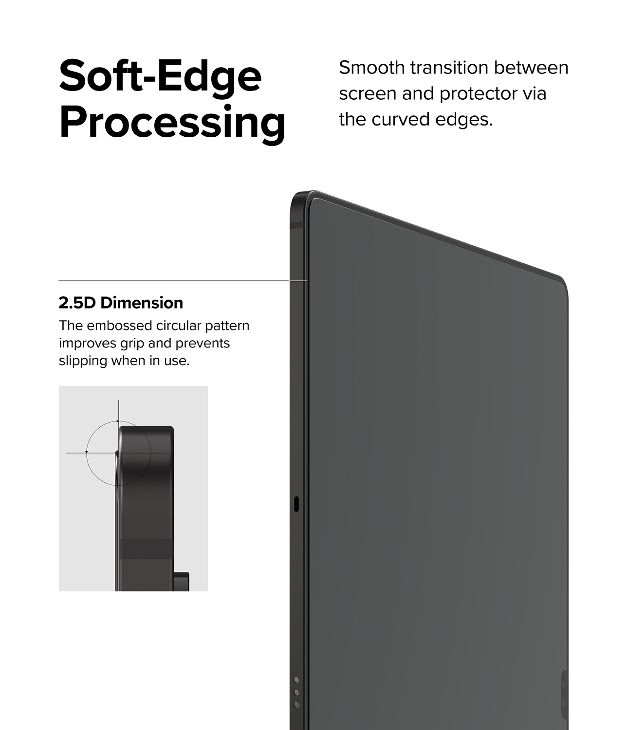 Ringke Tempered Glass Screen Protector Compatible with Samsung Galaxy Tab S8 Ultra Full Coverage Protective Glass Film