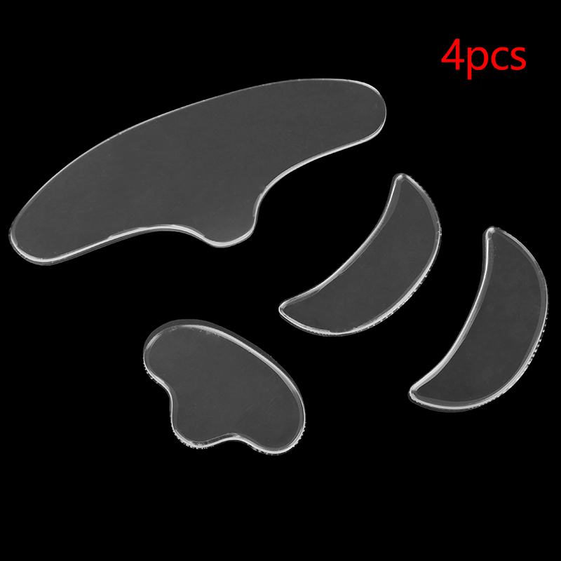 Huangdian%20Profesional%204%20Pcs/set%20Silicone%20Pads%20Anti%20Wrinkle%20Aging%20Reusable%20Silicone%20Eye%20Mask%20Cheek%20Forehead%20Anti%20Face%20Wrinkle%20Sticker%20Skin%20Lifting%20Care%20-%20Image%203