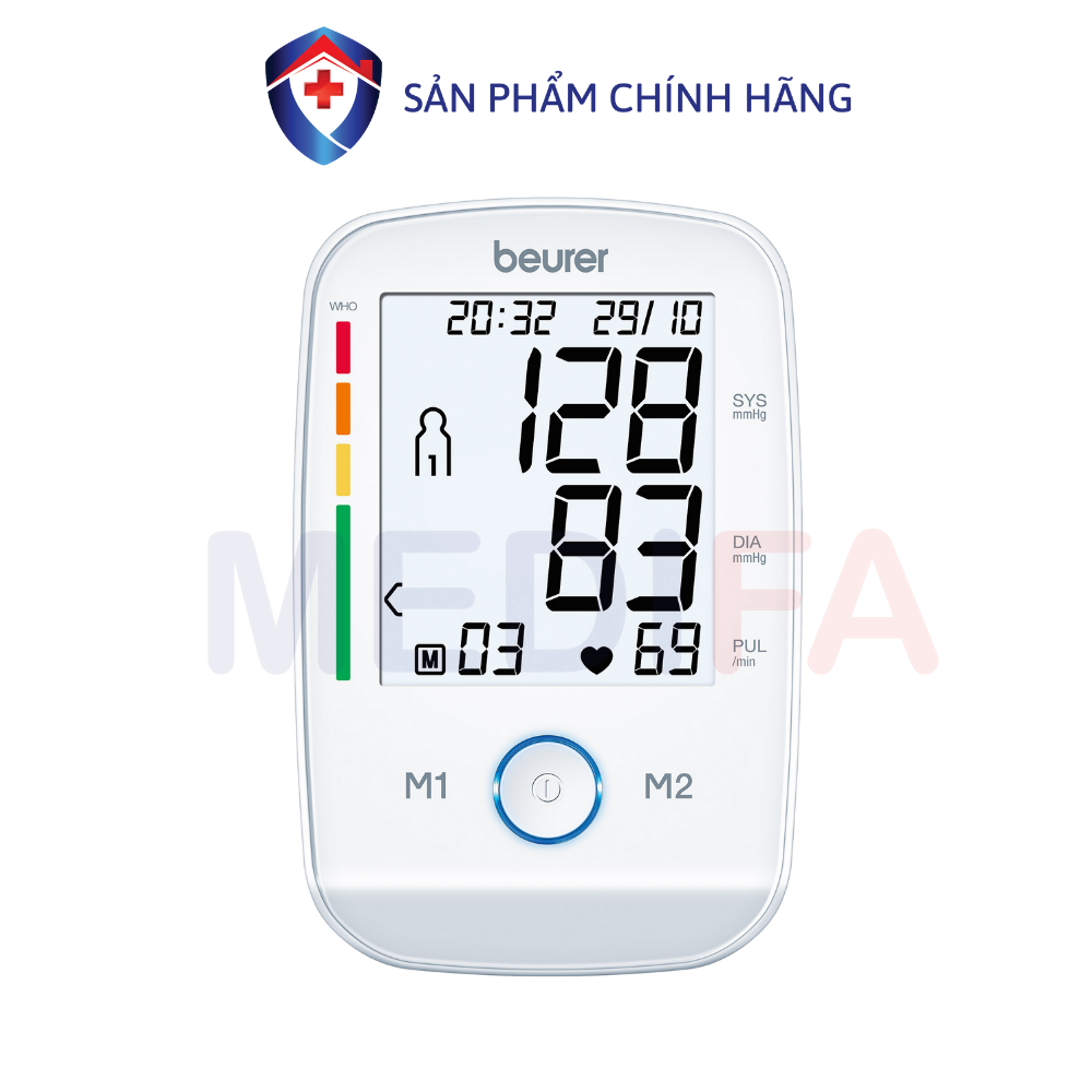 [Chính Hãng] Máy đo huyết áp bắp tay Adapter BEURER BM45