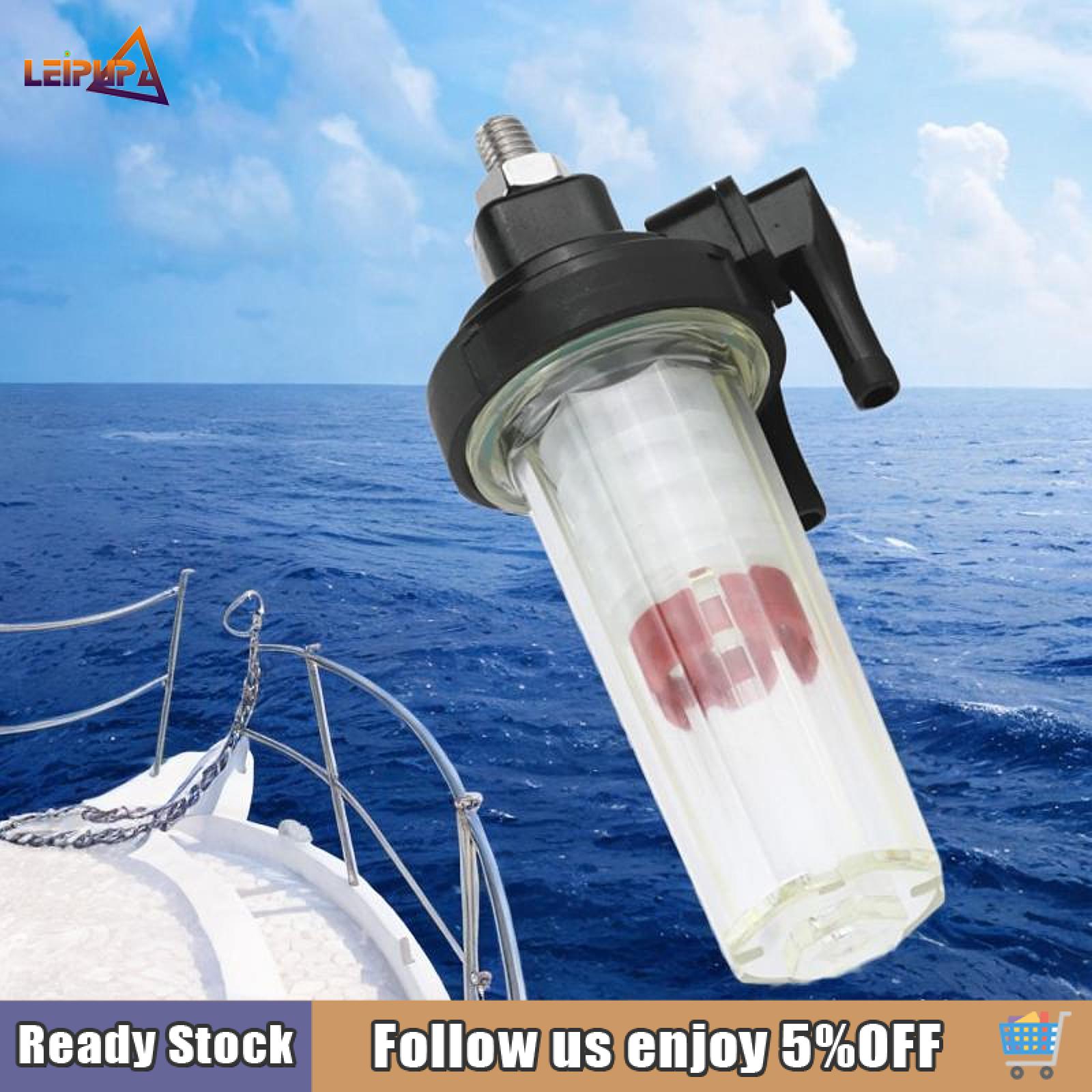 leipupa Fuel Filter for Outboard Motor Water Separator Boat Engine