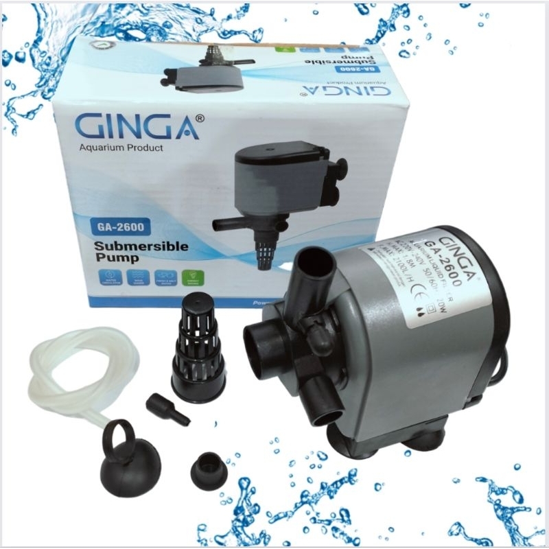 GINGA GA 2600 Pompa kolam aquarium Hidroponik