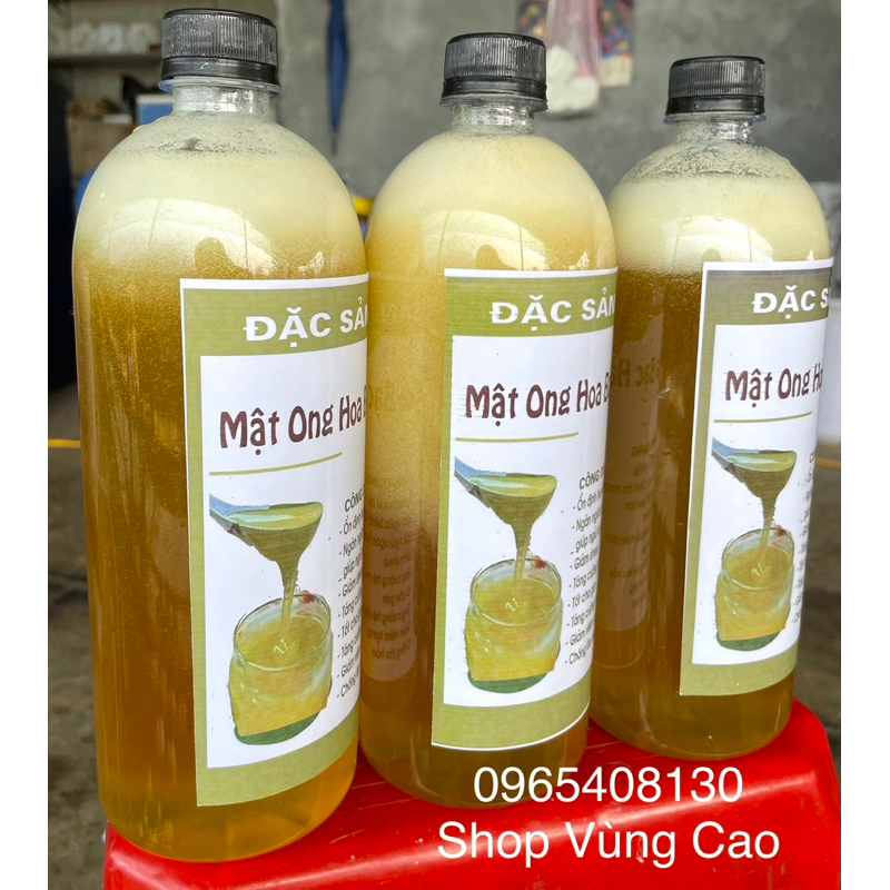 MẬT ONG BẠC HÀ  NGUYÊN CHẤT HÀ GIANG ( Thơm Chuẩ Đặc Nhiều Ga )