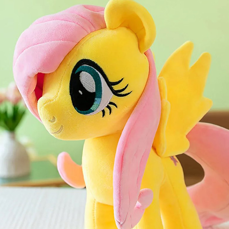 30CM My Little Pony Kawaii Toys Pinkie Pie Fluttershy Twilight Sparkle Soft Stuffed Dolls Ornaments Plushie Gifts For Kids.