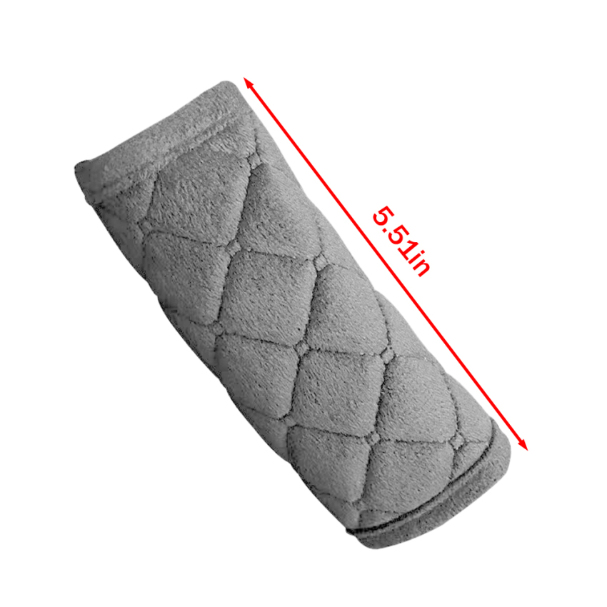 Car Interior Door Handle Cover Soft Plush Armrest Handle Protector Internal Auto Door Handrail Covers Car Roof Holder Protection