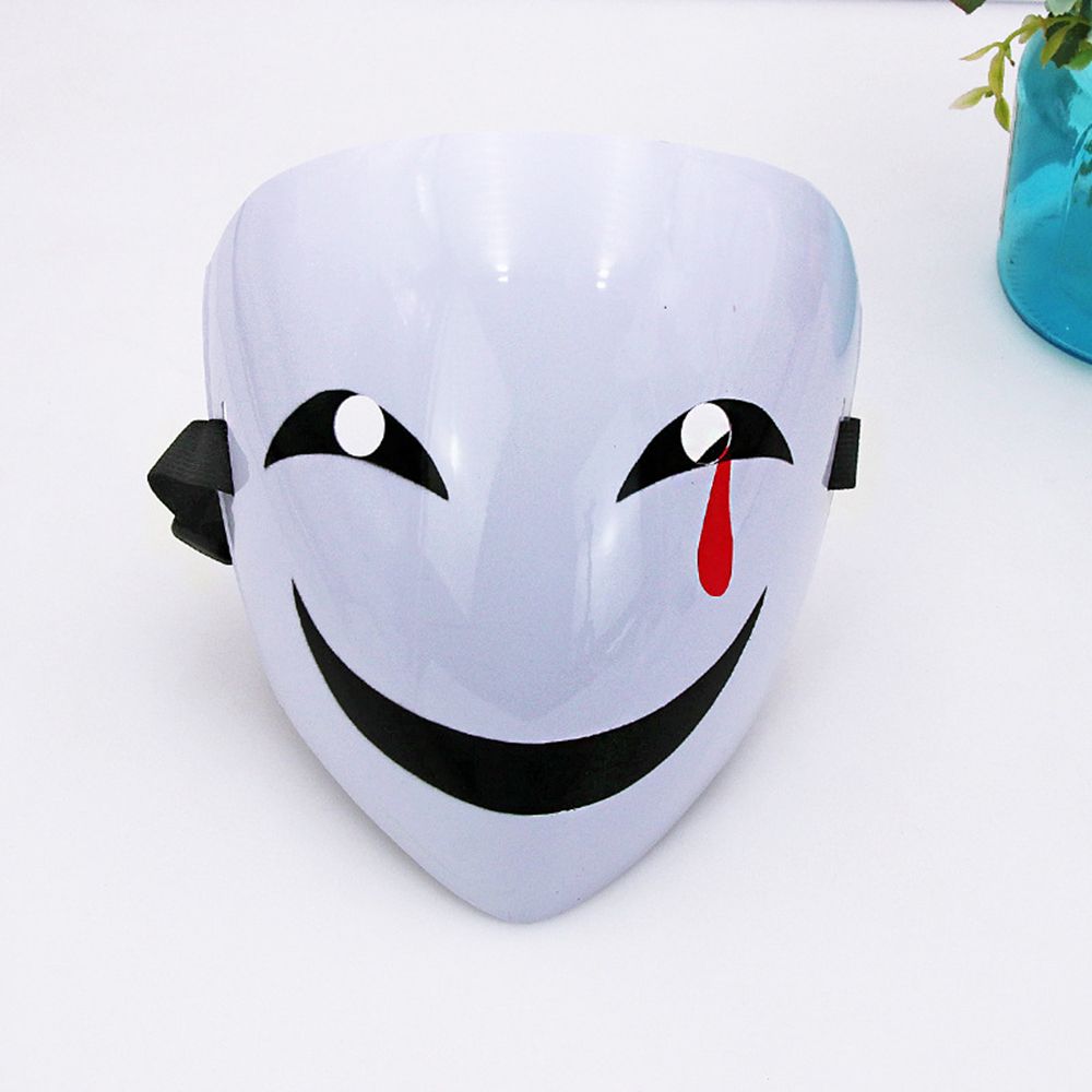 YOUXIXIAN Creative Funny Halloween Adult Prop White Smile Darker Than