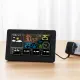 Weather Station wifi With 3 Sensor Thermometer Hygrometer Barometr Wireless Indoor Outdoor Table Watch EU Power Adapter Tools. 