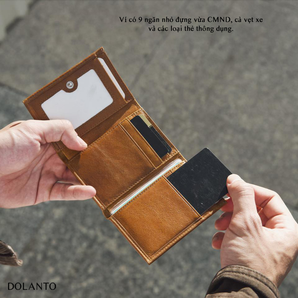 Ví DOLANTO BRAND® Trifold Wallet