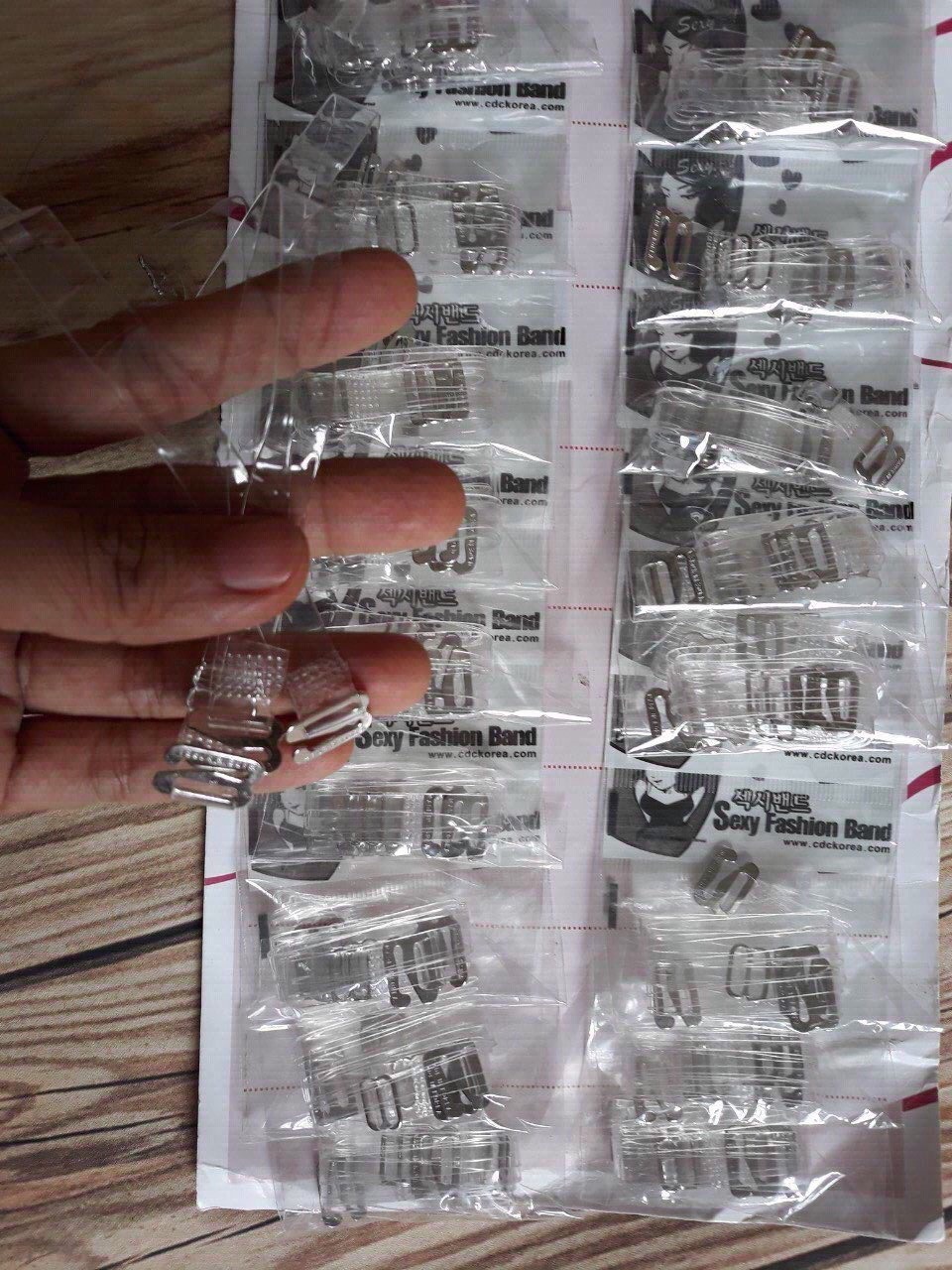 Dây Áo Lót Nhựa Trong Suốt | Dây Dẹp & Dây Tròn Thay Thế Áo Ngực