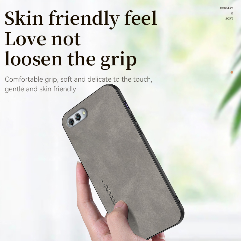 For Huawei Nova 2s Case Huawei Nova2s TPU Soft Shockproof Matte Phone Casing Leather Texture Cover