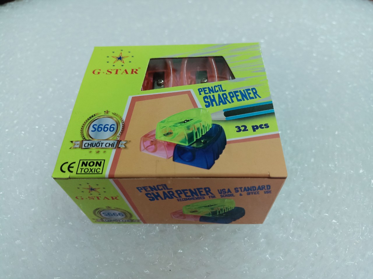 Combo 4 cái chuốt bút chì Gstar S666