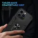 New Phone case Realme C71 C75 C75X Back Cover Car Mounted Finger Ring Bracket Hard and Soft Dual Protection Fall Prevention For Realme C75X C75 C71 case. 