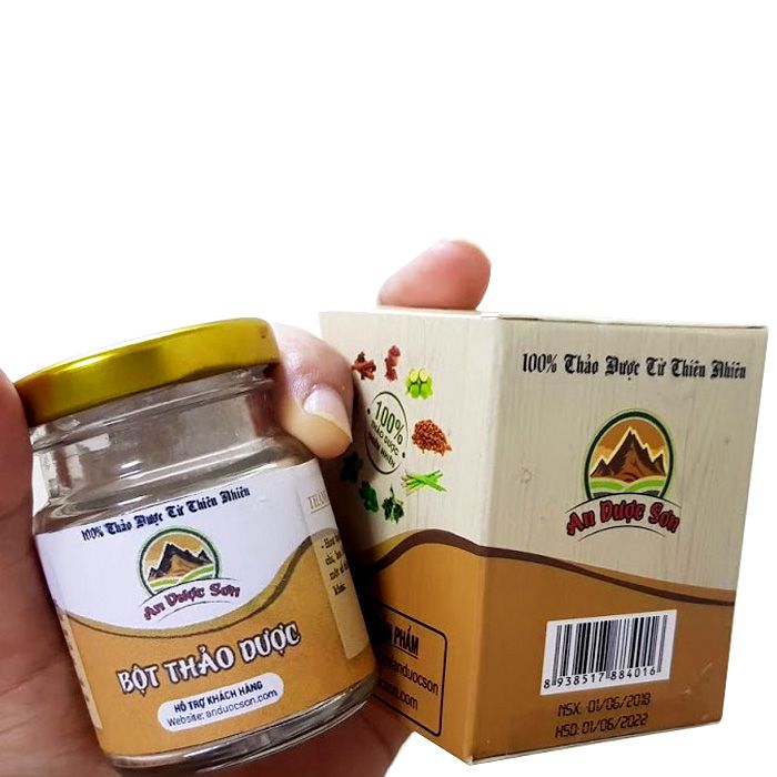 Bột thảo dược An Dược Sơn 100gr - Bột Rửa mặt AN DƯỢC SƠN
