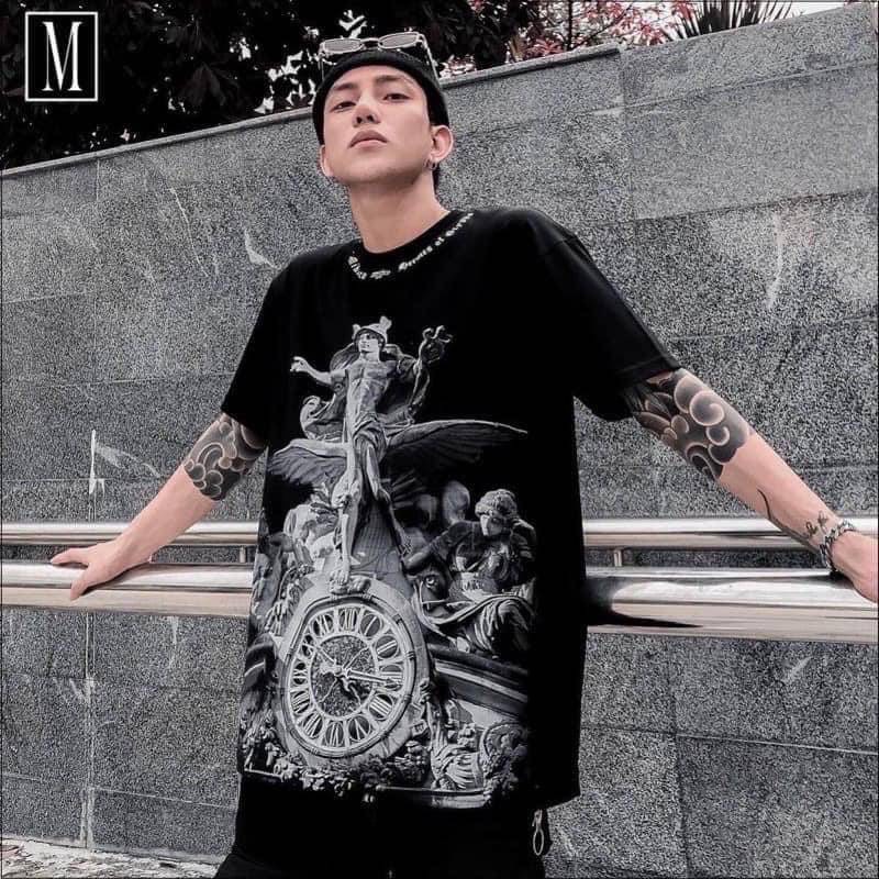 [SIÊU PHẨM ] Áo Miken Chữ Vòng Cổ Siêu Hot A78