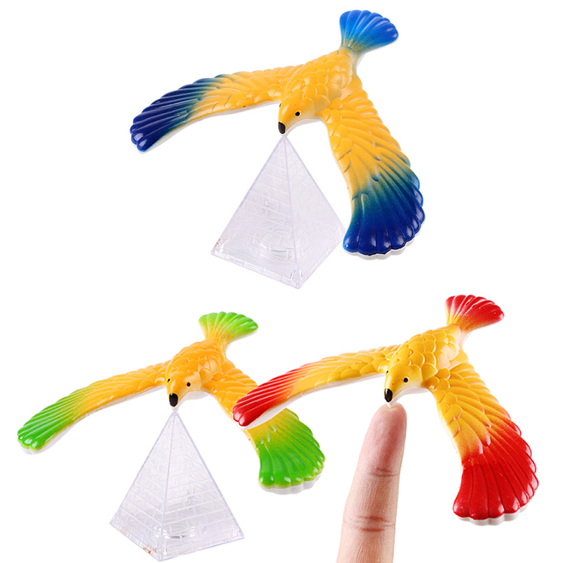 1Set Balancing bird + pyramid magic physics science enlightenment kid toy gifts YUEYING. 