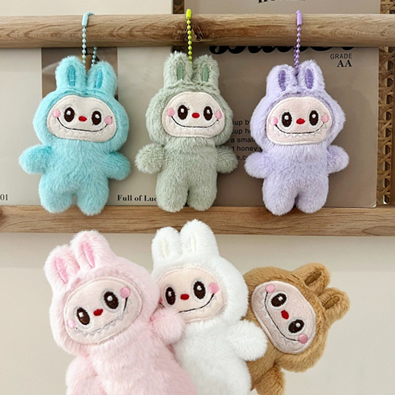 Labhubhu Cute Labubu Plush Toy Cartoon The Monsters Pendant Soft Stuffed Doll ...