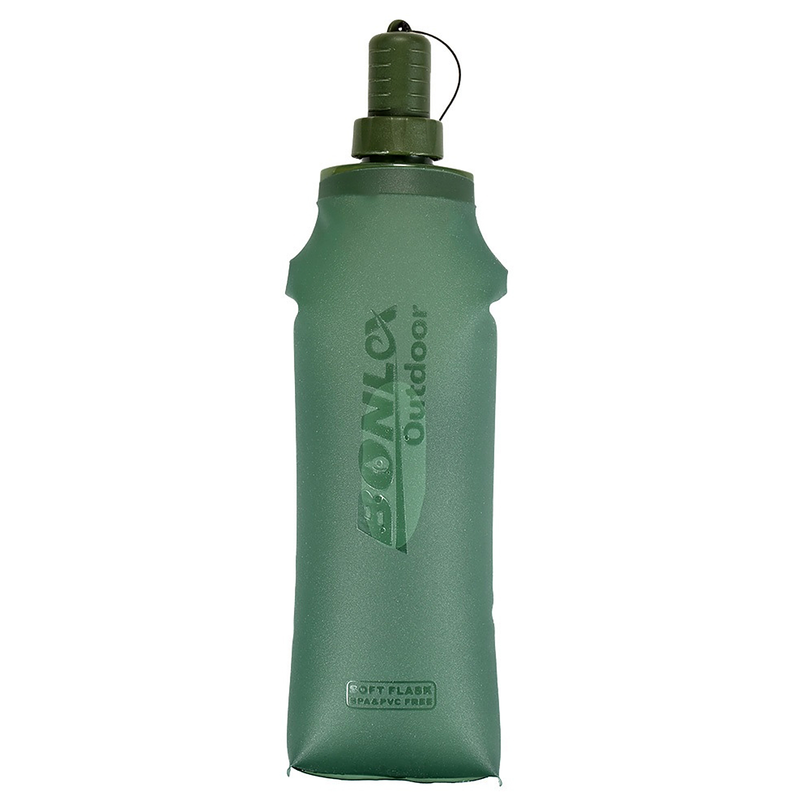 TOMSHOO TPU Folding Soft Flask Sport Water Bottle Running Camping Hiking Water Bag Collapsible Drink Water Bottle
