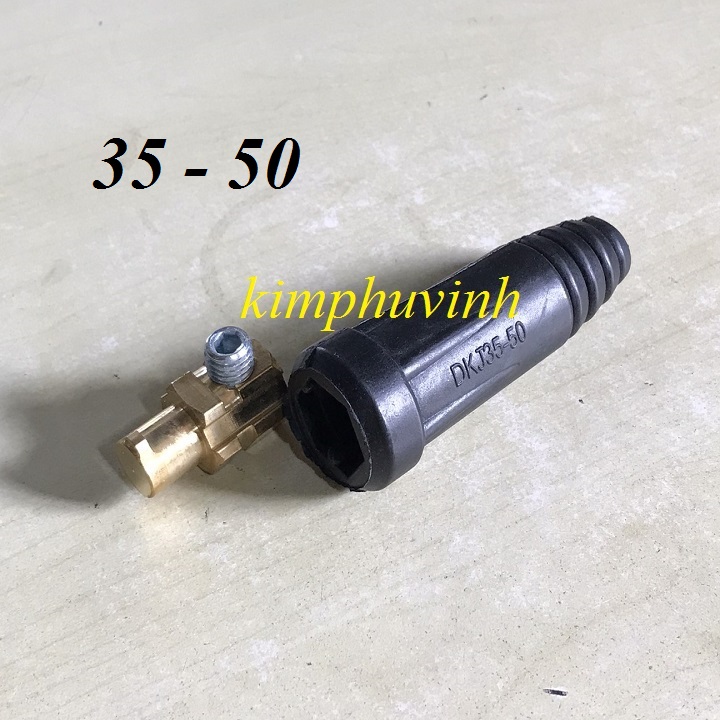 01 giắc cắm máy hàn lớn 35-50 - giắc cắm dây hàn lớn 35-50