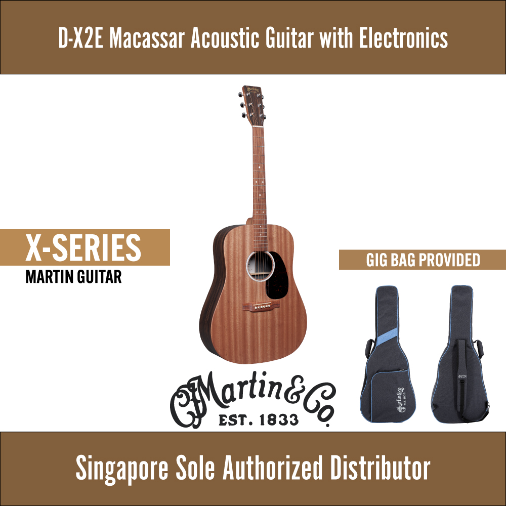 Martin deals dx2e macassar