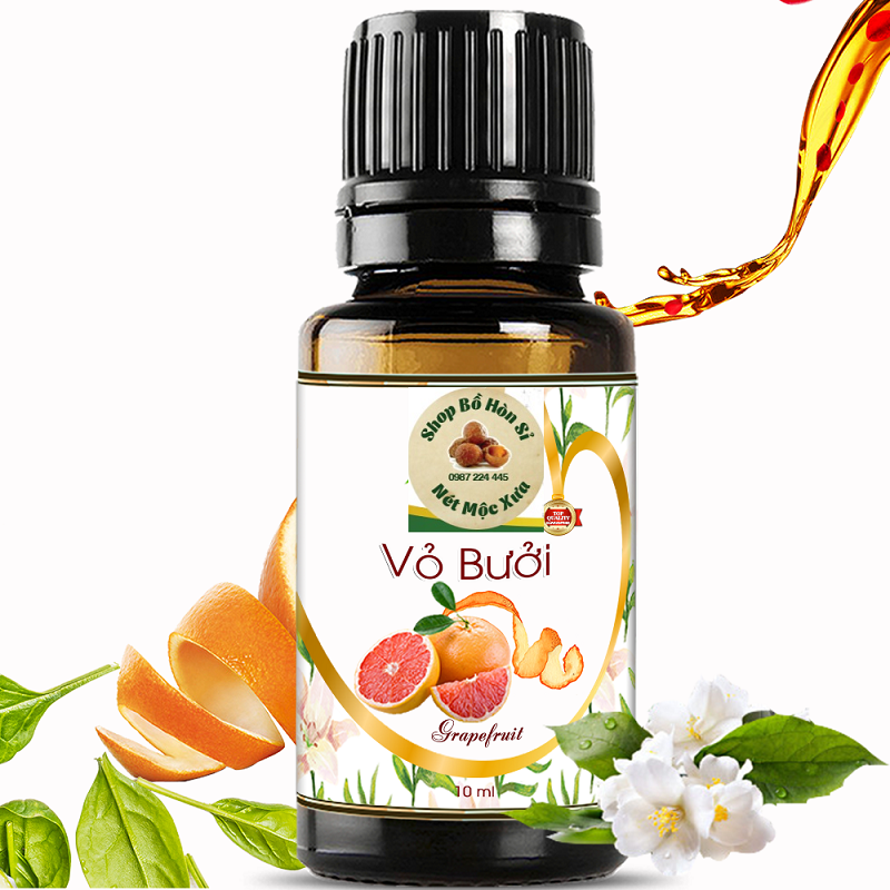 Tinh dầu Bưởi gội đầu kích thích mọc tóc (30ml)