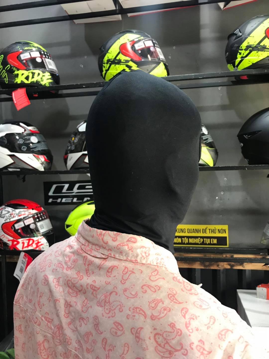 Khăn trùm Ninja thấm hút mồ hôi - Helmets4U